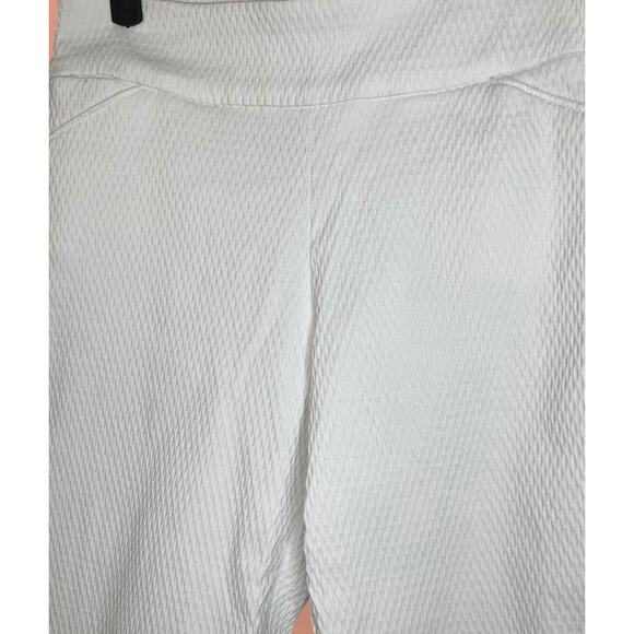 Versona White Honeycomb Pants Size 8 - Picture 2 of 5